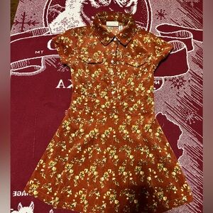 Kidpik corduroy button up dress. Size 5/6